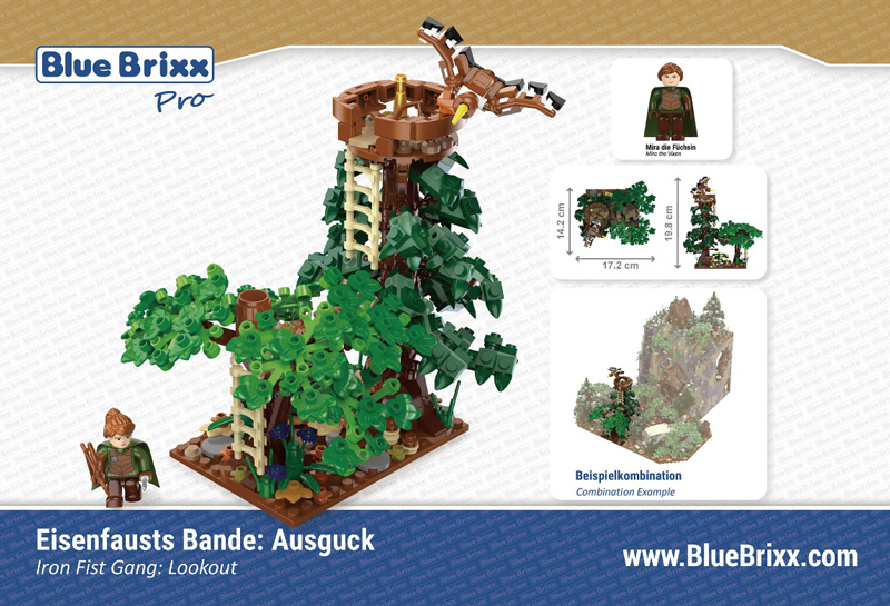 Bluebrixx Eisenfausts Bande Ausguck 110104