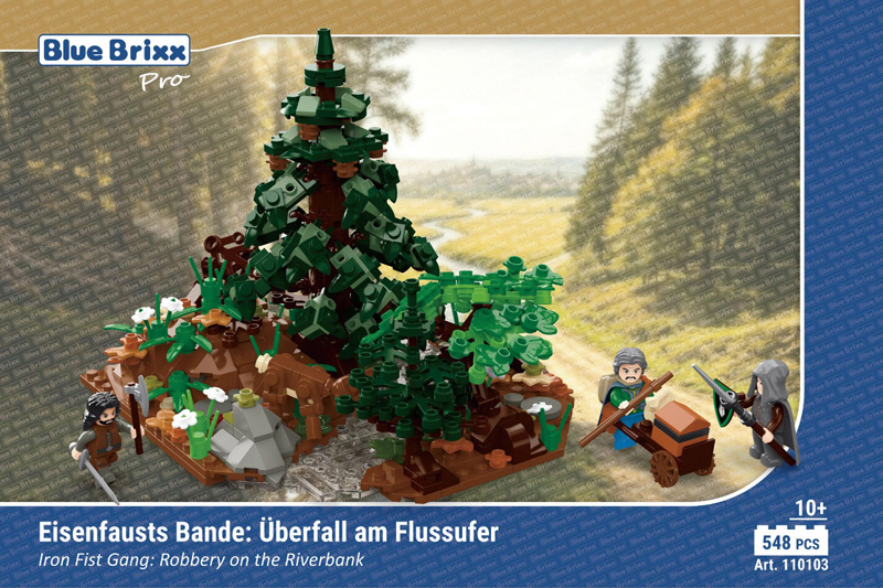 Bluebrixx Eisenfausts Bande Überfall am Flussufer (110103)