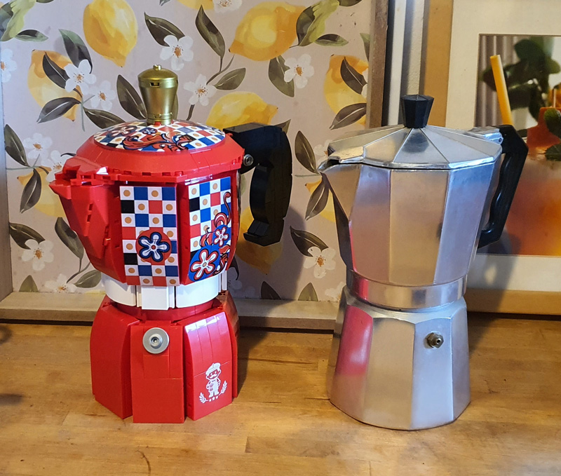 Pantasy Moka Pot (85058) gebaut Vergleich