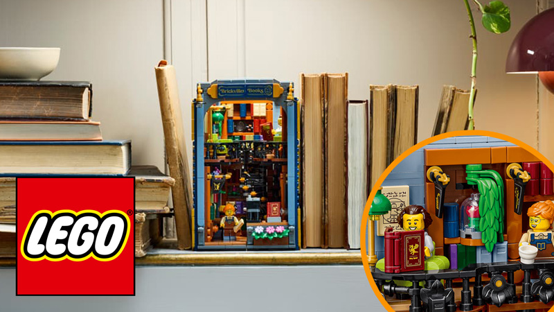 LEGO Buchladen Book Nook 11379 Titel