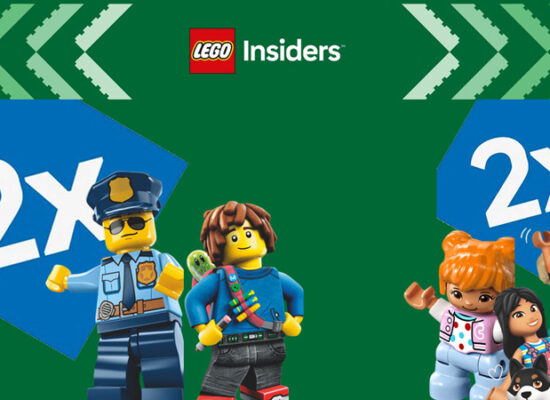 Nur heute: LEGO Insiders Day: Doppelte Punkte in sieben Themenwelten Nur heute: LEGO Insiders Day: Doppelte Punkte in sieben Themenwelten