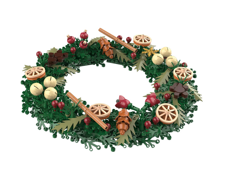 BRIXIES Weihnachtskranz