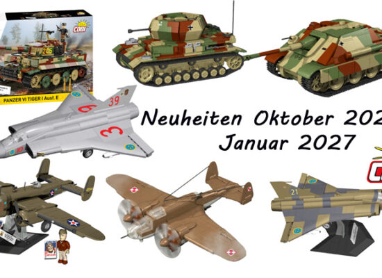 COBI Neuheiten Oktober 2026 bis Januar 2027 (#104)