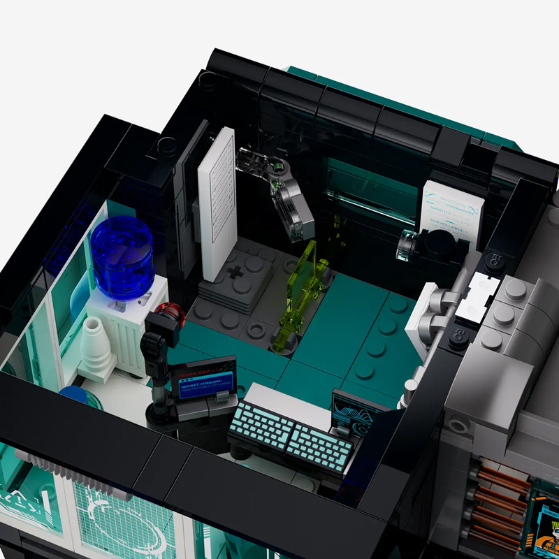 Lumibricks 17009 Cyberpunk Police Headquarter BB