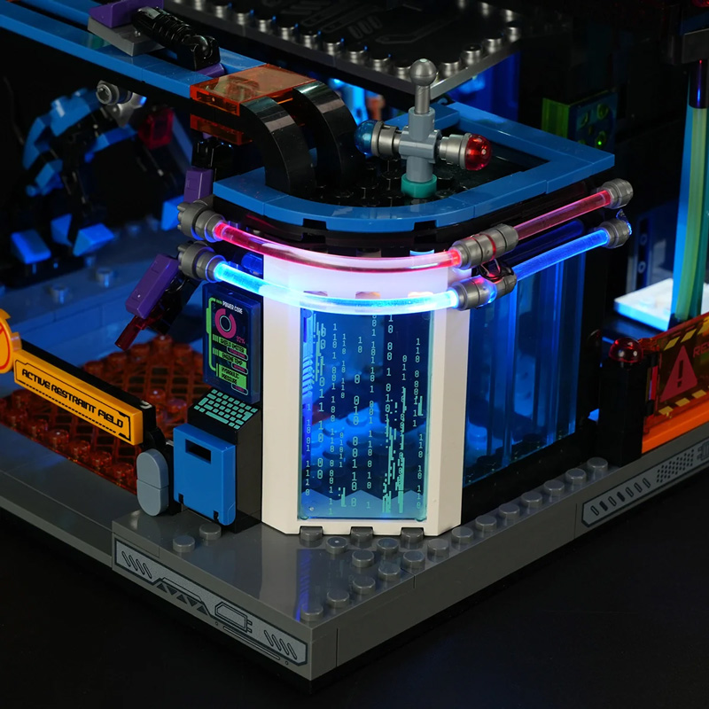 Lumibricks 17009 Cyberpunk Police Headquarter Lumi