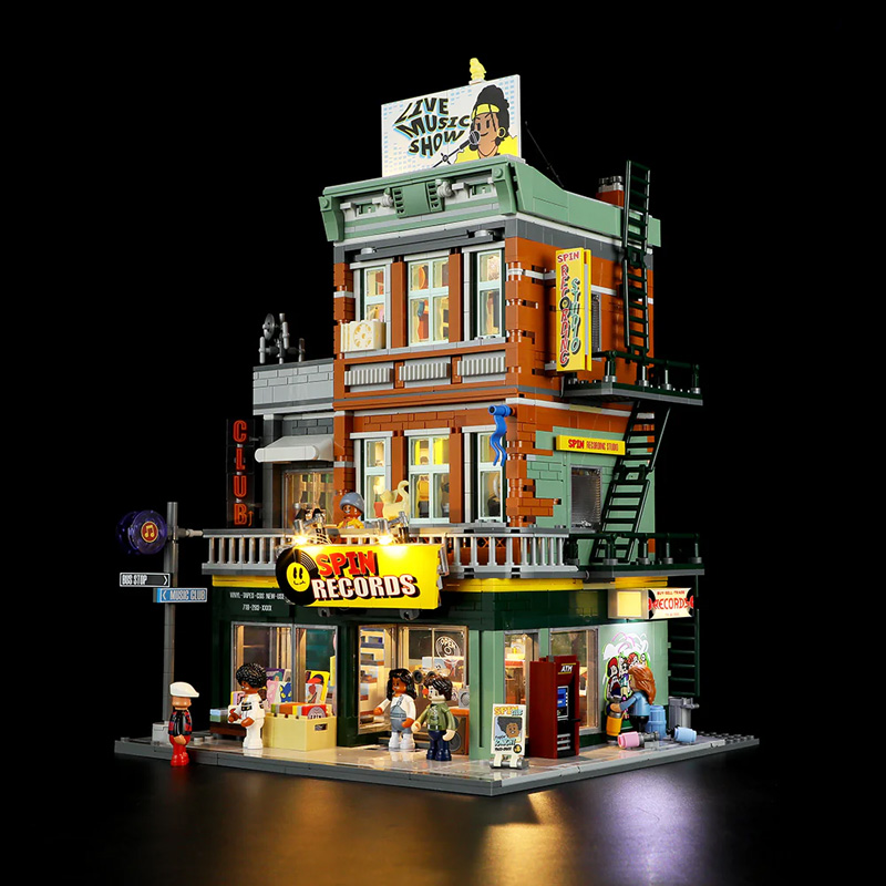 Lumibricks F9058 Record Store Plattenladen Lumi