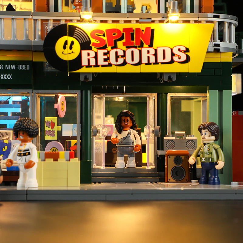 Lumibricks F9058 Record Store Plattenladen Lumi