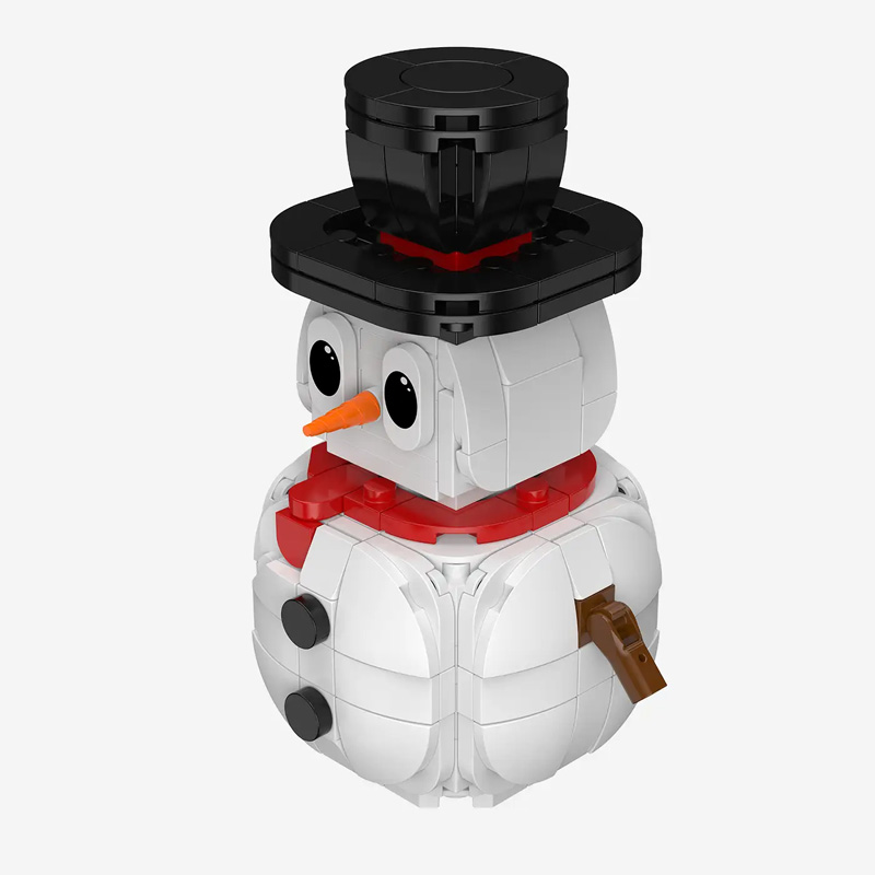 BlueBrixx Festliche Winterbande Schneemann 110439