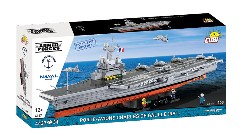 COBI 4867 Charles de Gaulle Flugzeugträger Executive