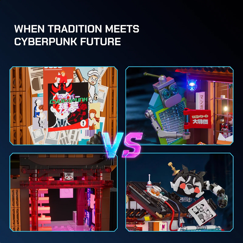 Lumibricks Cyberpunk 17015 Manga Shop