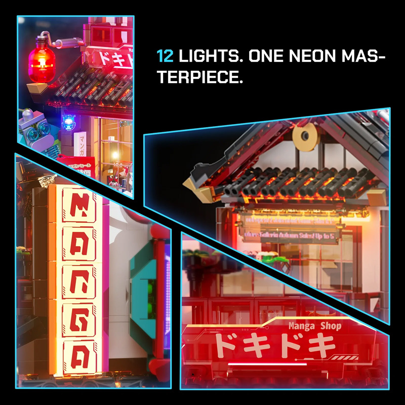 Lumibricks Cyberpunk 17015 Manga Shop