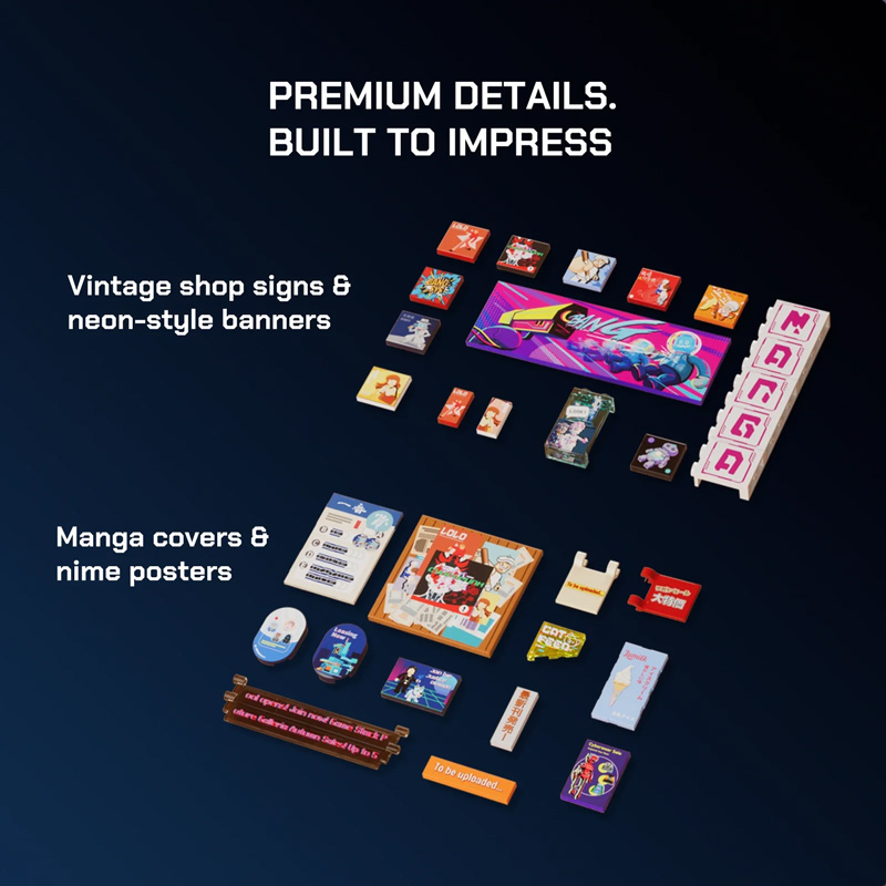 Lumibricks Cyberpunk 17015 Manga Shop