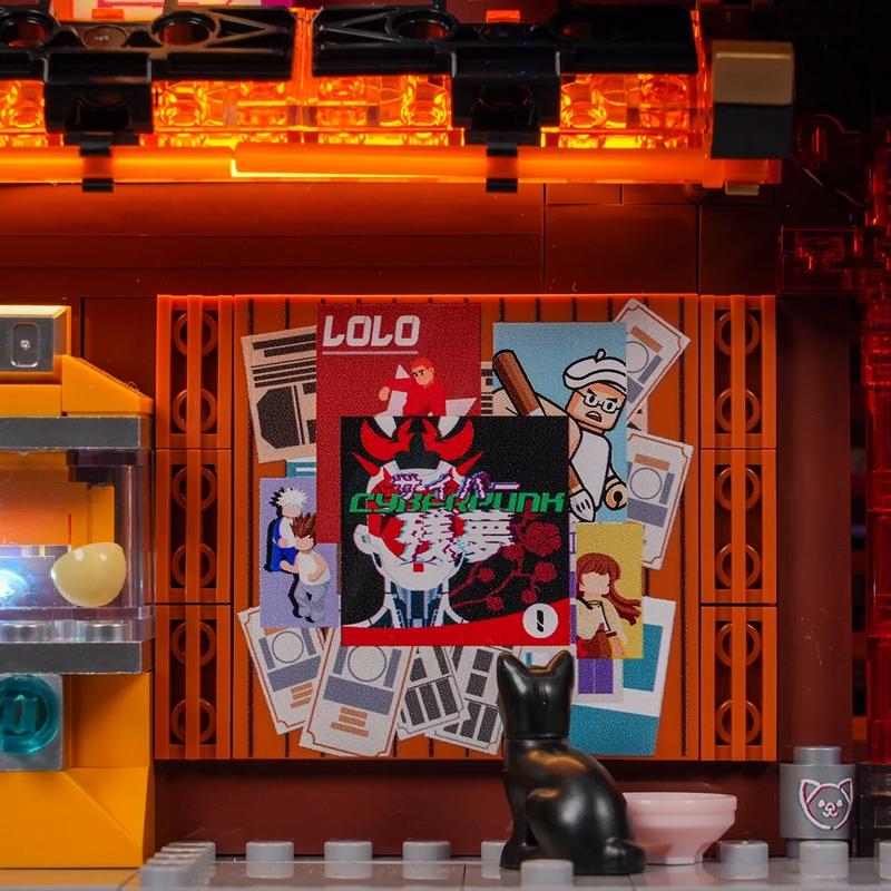 Lumibricks Cyberpunk 17015 Manga Shop
