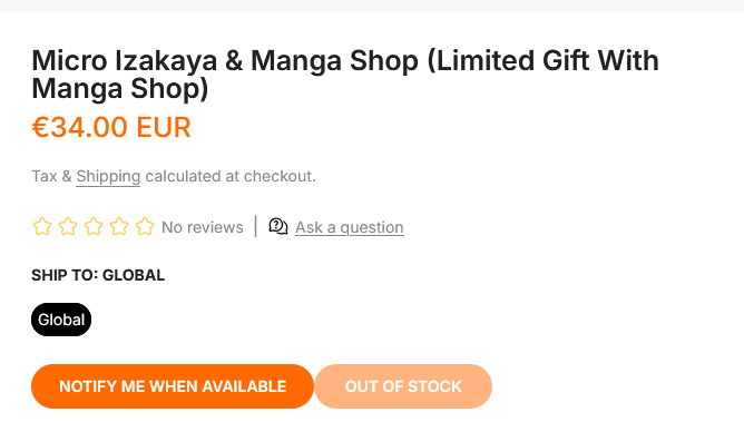 Lumibricks Cyberpunk 17015 Manga Shop GWp 17016 ausverkauft