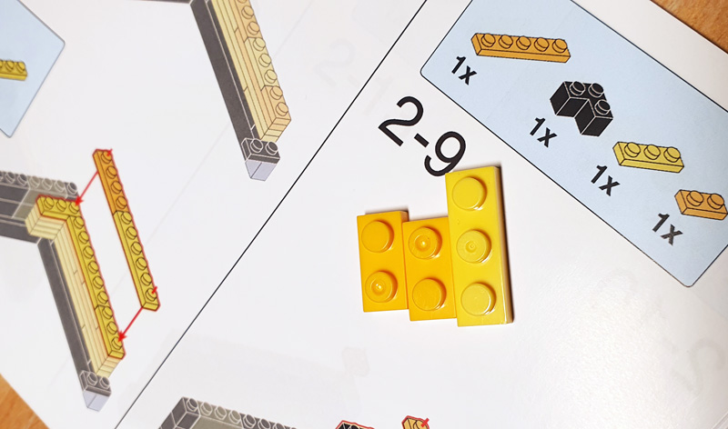 BlueBrixx BrickCubes Aufbau