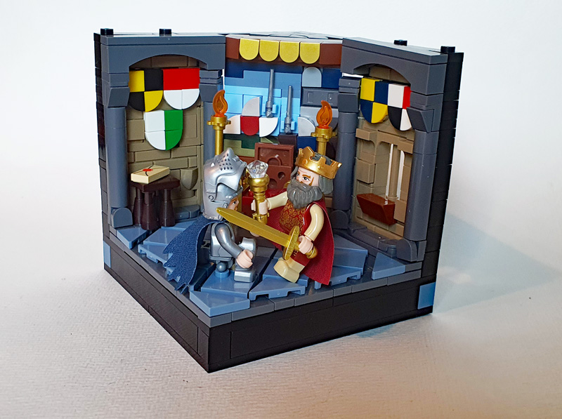 BlueBrixx BrickCubes Thronsaal 109947