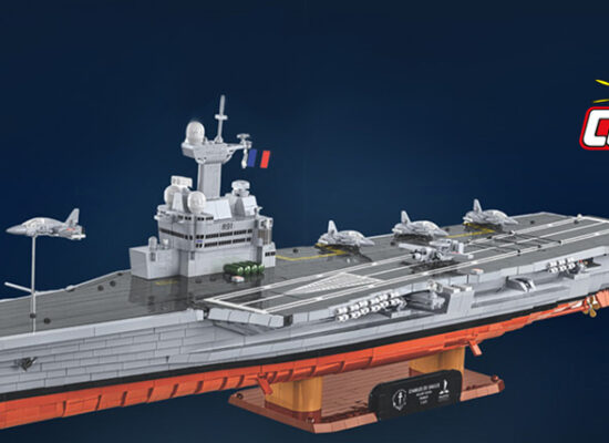 Standardversion des Charles de Gaulle Aircraft Carrier (4868) von COBI offiziell angekündigt Standardversion des Charles de Gaulle Aircraft Carrier (4868) von COBI offiziell angekündigt