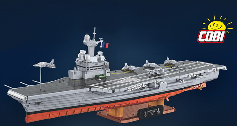 Charles de Gaulle Flugzeugträger 4868 COBI Titel