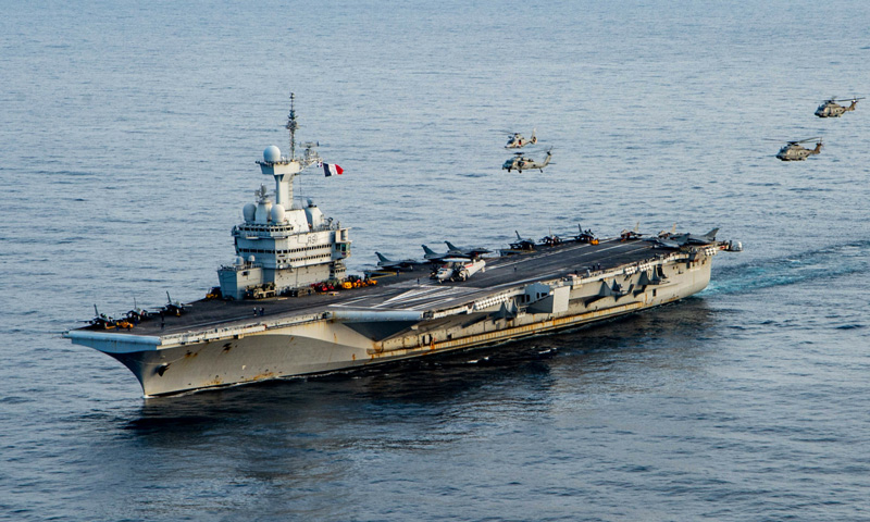 Charles de Gaulle Flugzeugträger