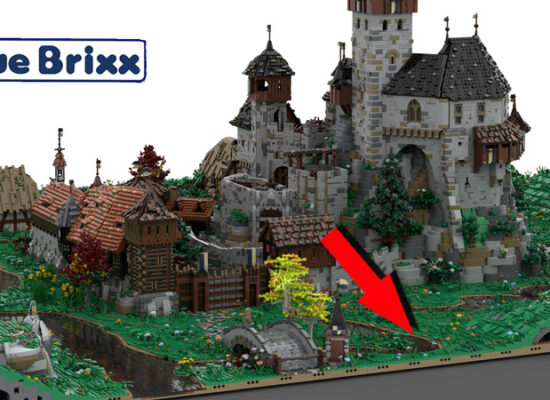 Bodenplatte für die komplette Burg Blaustein von BlueBrixx: Erster Eindruck Bodenplatte für die komplette Burg Blaustein von BlueBrixx: Erster Eindruck