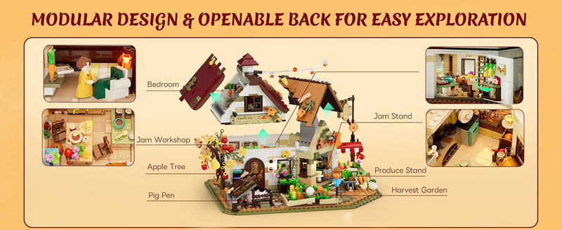 Lumibricks Autumn Farmhouse (16013)