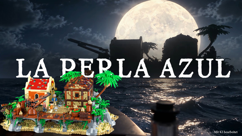 BlueBrixx La Perla Azul Der Hafenmeister 109273 Titel