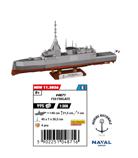 COBI 4871 FDI Frigate