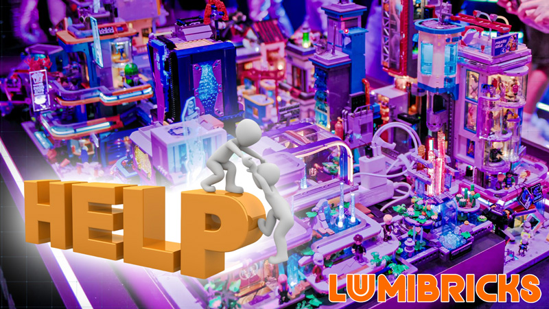 Lumibricks Ausstellung Essen Titel