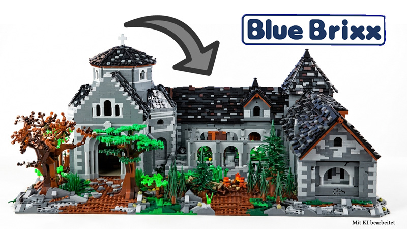 BlueBrixx Klostere Blaubrunn Kreuzgang Titel