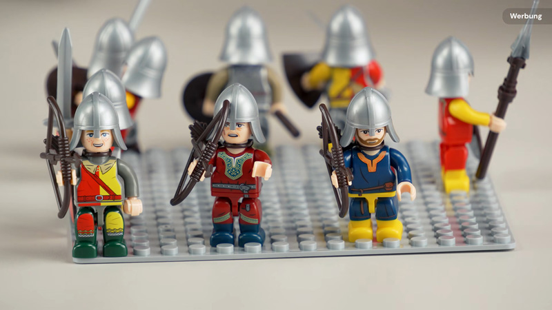 Bluebrixx Minifigurenpaket: Normannen (109249)