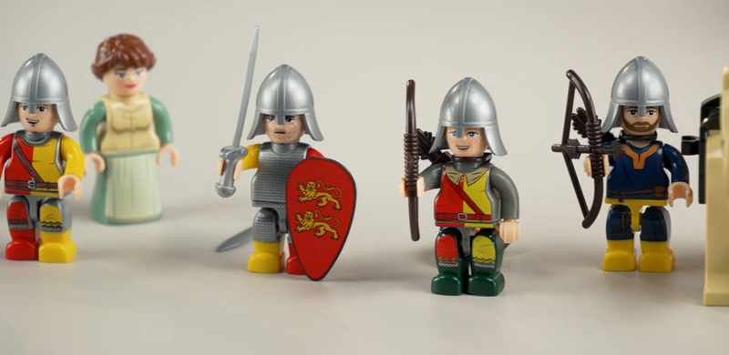 Bluebrixx Minifigurenpaket: Normannen (109249)