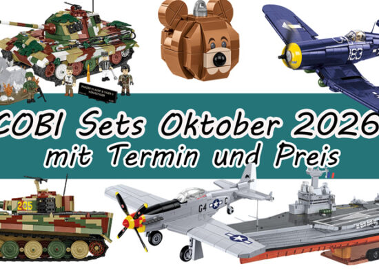 Neue Sets von COBI im Oktober 2026 (Update) Neue Sets von COBI im Oktober 2026 (Update)