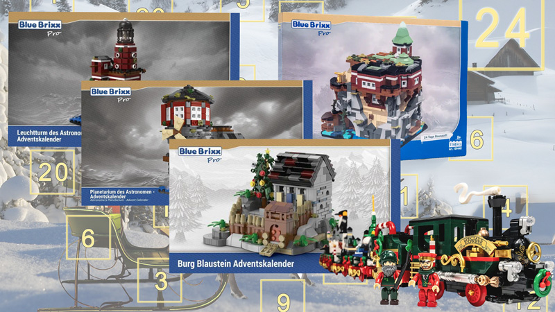 Bluebrixx Adventskalender 2026 Übersicht Titel