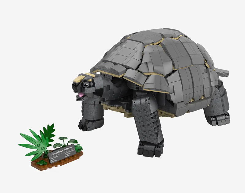 BlueBrixx Aldabra-Riesenschildkröte (109222)