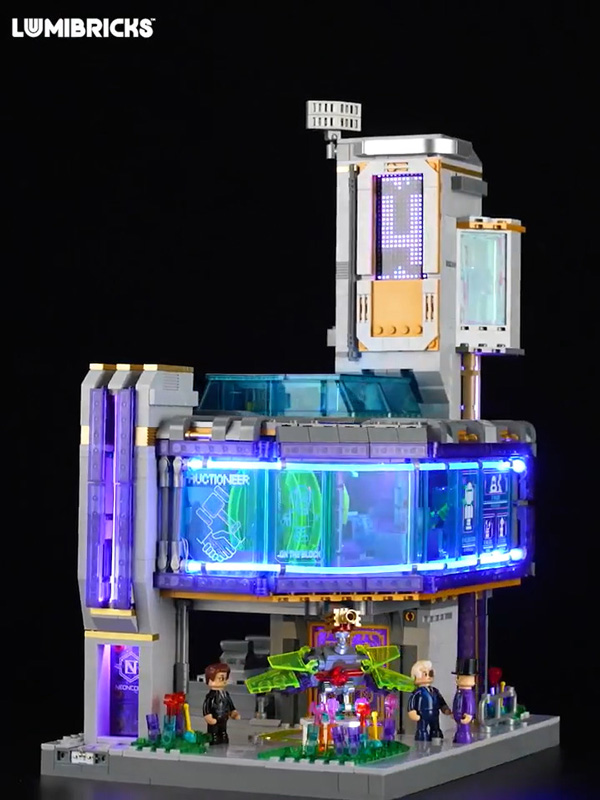 Lumibricks 17012 Neoncity Exchange Cyberpunk