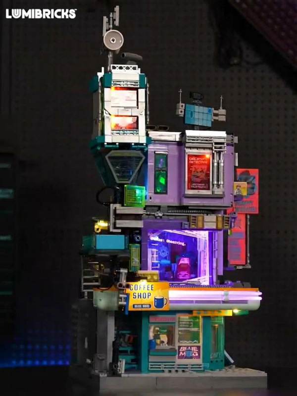 Lumibricks Cyberpunk 17018 Detective Agency