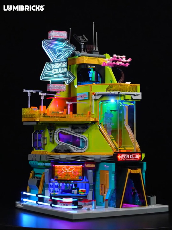 Lumibricks Cyberpunk 17020 Neon Club