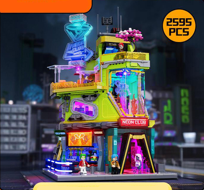 Lumibricks Cyberpunk 17020 Neon Club