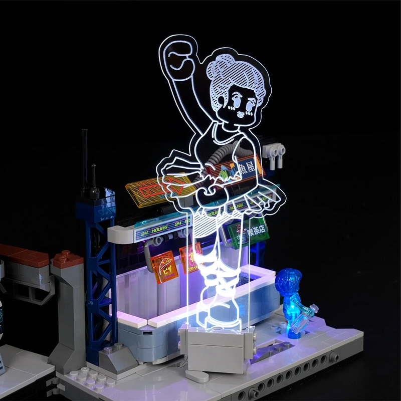 Lumibricks Blade Runner 2049 Street Market 23004