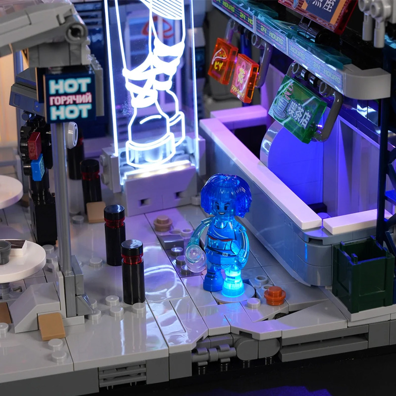 Lumibricks Blade Runner 2049 Street Market 23004