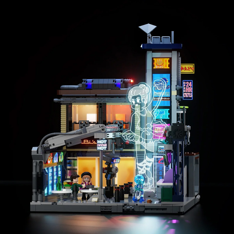 Lumibricks Blade Runner 2049 Street Market 23004