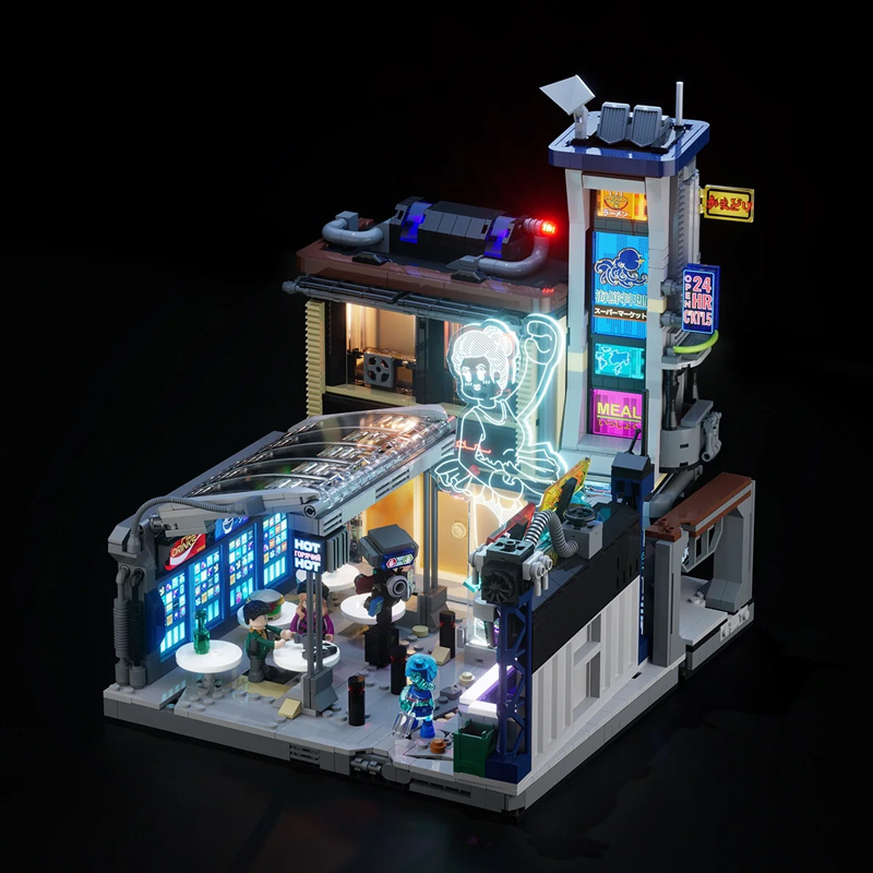 Lumibricks Blade Runner 2049 Street Market 23004
