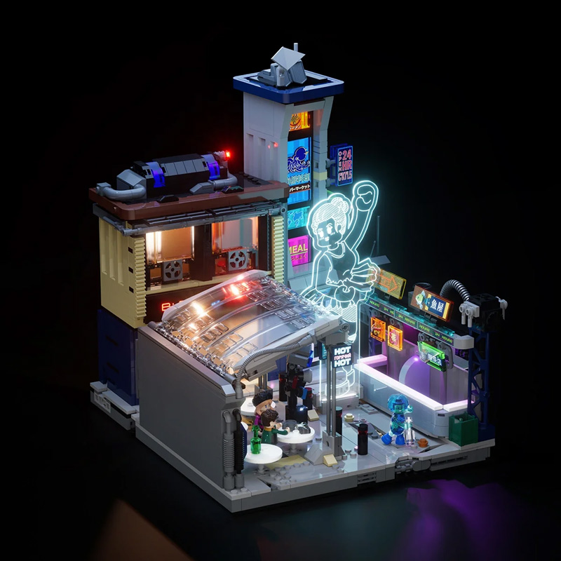 Lumibricks Blade Runner 2049 Street Market 23004
