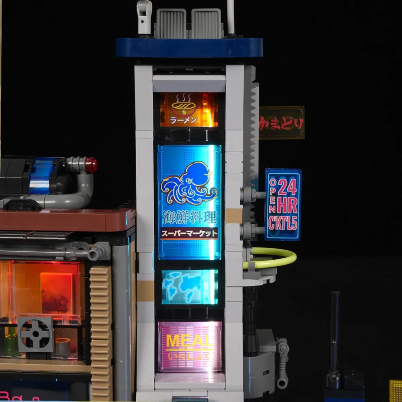 Lumibricks Blade Runner 2049 Street Market 23004