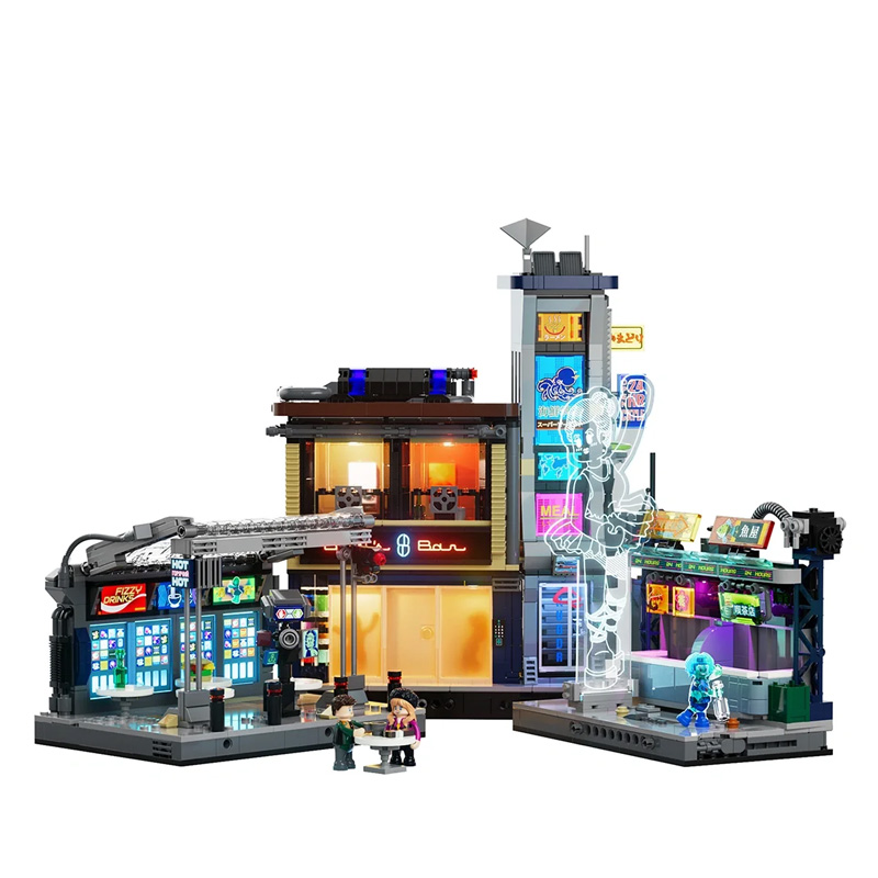 Lumibricks Blade Runner 2049 Street Market 23004