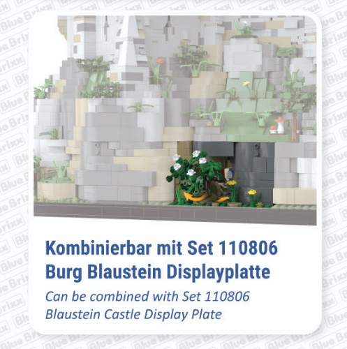 BlueBrixx Geheimgang Eisengaust Burg Blaustein 110106