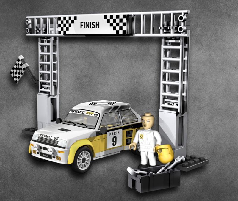 COBI 1980 Renault 5 Turbo Rallye 24681