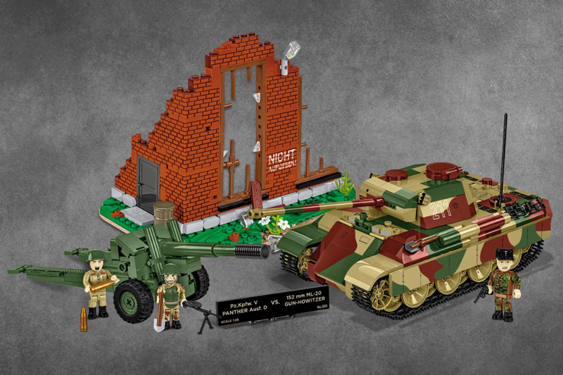 COBI 3144 Panther Ausf. D & ML 20 Limited Edition