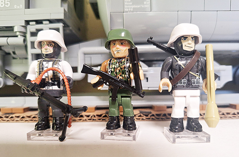 COBI 2065 Battle of the Bulge 1944 Minifigurenpack Deutsche Figuren