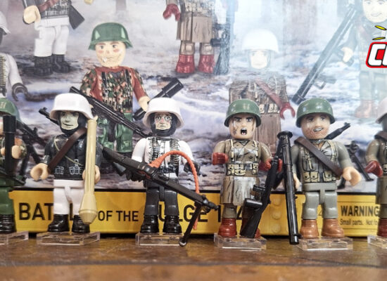COBI 2065 Battle of the Bulge 1944 Minifigurenpack Review